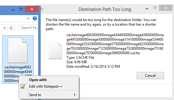 Xóa file có tên quá dài trên windows · CodeGo